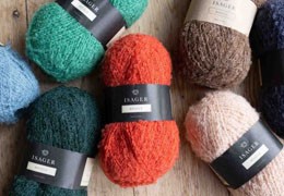 Neue Farben bei Isager Alpaca Bouclé